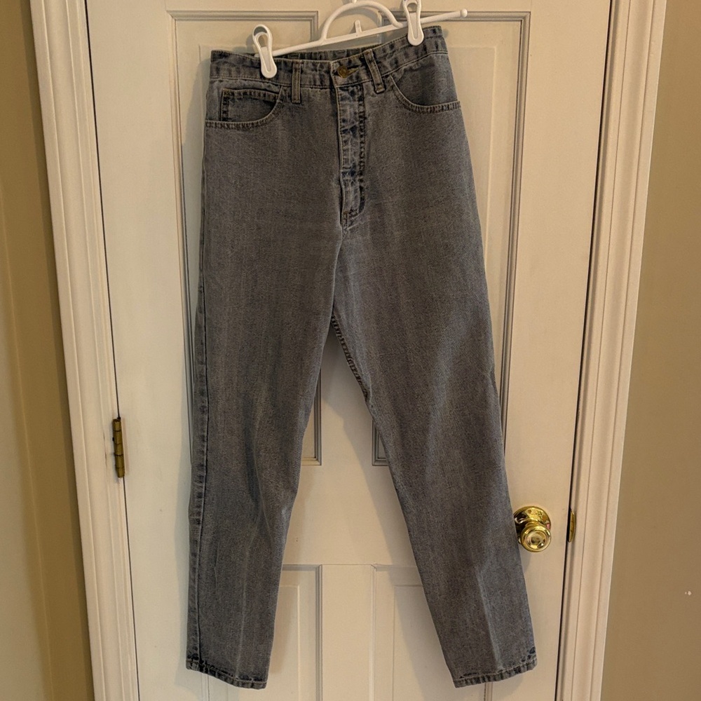 Guess vintage 80's style 40050 Light Gray Denim Jeans size 30 excellent